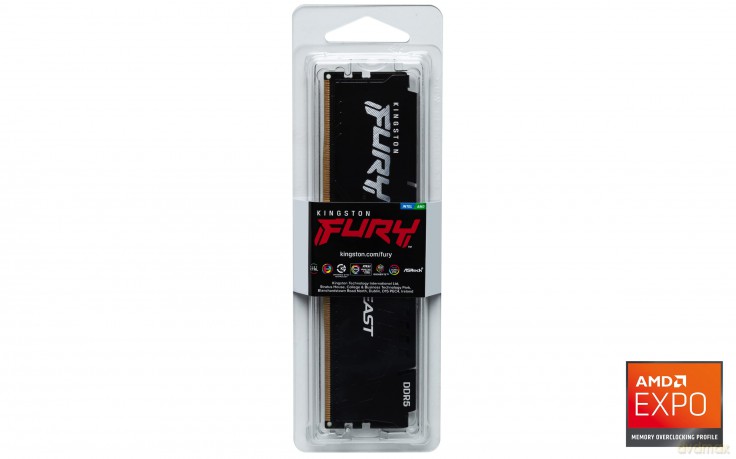 Pamięć DDR5 Fury Beast Black 16GB(1*16GB)/5600 CL36 EXPO