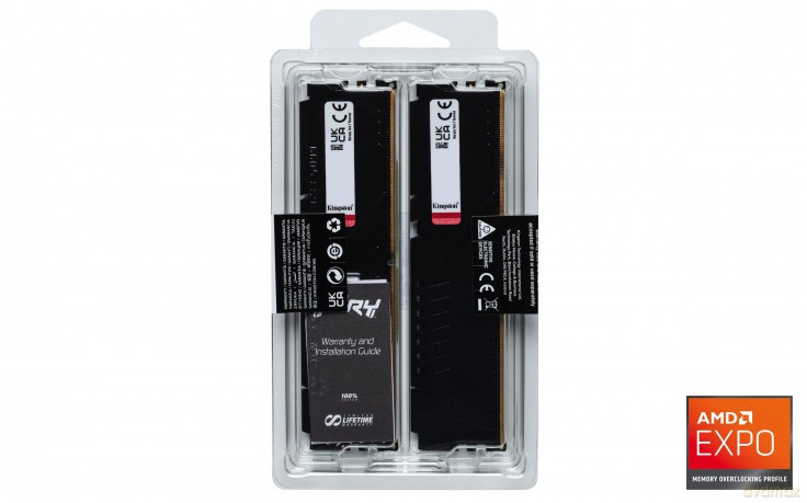 Pamięć DDR5 Fury Beast Black 32GB(2*16GB)/5200 CL36 EXPO
