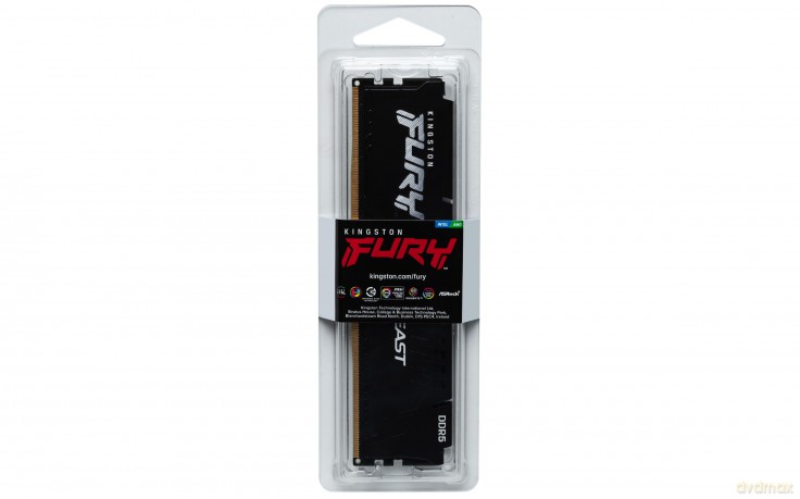 Pamięć DDR5 Fury Beast Black 8GB(1*8GB)/6000 CL36