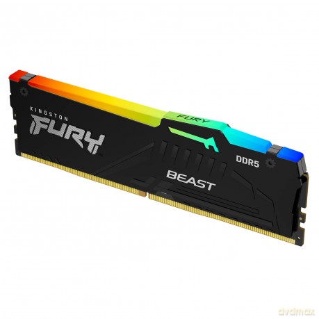 Pamięć DDR5 Fury Beast Black RGB 16GB(1*16GB)/5200 CL36 EXPO