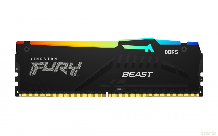 Pamięć DDR5 Fury Beast Black RGB 32GB(1*32GB)/5200 CL36 EXPO