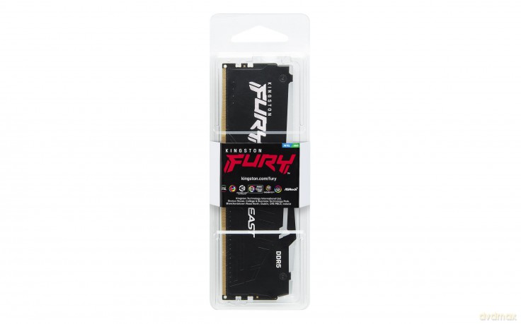 Pamięć DDR5 Fury Beast Black RGB 32GB(2*16GB)/5200 CL36 EXPO