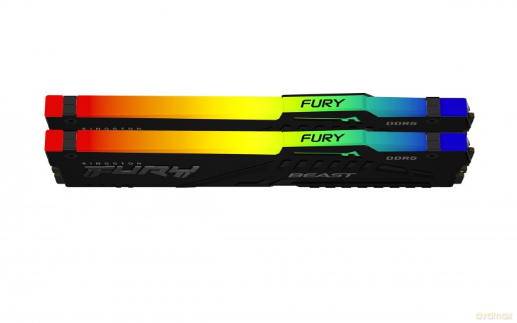 Pamięć DDR5 Fury Beast Black RGB 64GB(2*32GB)/6000 CL36 EXPO