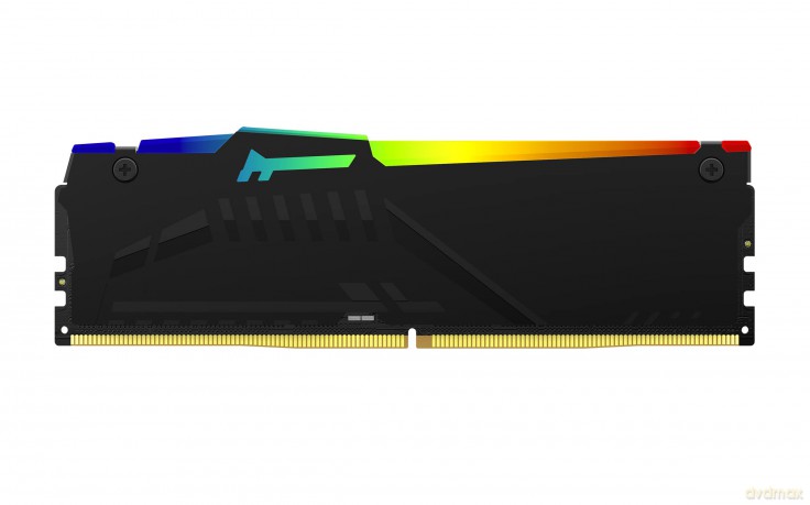 Pamięć DDR5 Fury Beast RGB 128GB(4*32GB)/5200 CL40 czarna