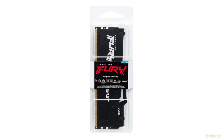 Pamięć DDR5 Fury Beast RGB 16GB(1*16GB)/5200 CL40