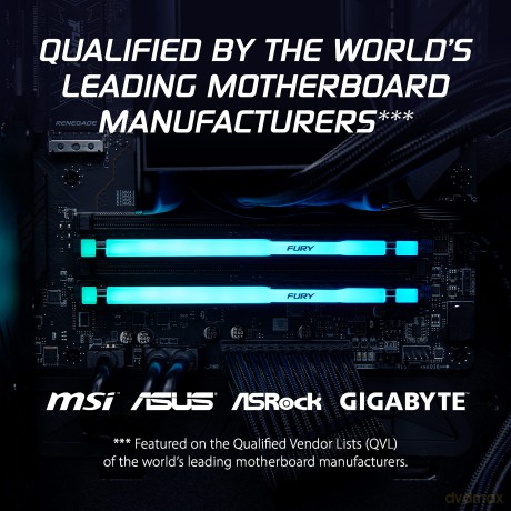 Pamięć DDR5 Fury Beast RGB 32GB(2*16GB)/5600 CL36 czarna EXPO