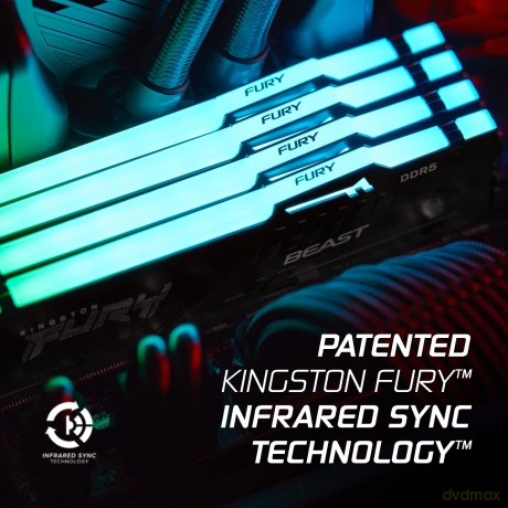 Pamięć DDR5 Fury Beast RGB 64GB(2*32GB)/5600 CL40