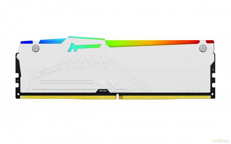Pamięć DDR5 Fury Beast RGB 64GB(2*32GB)/6000 CL36 biała