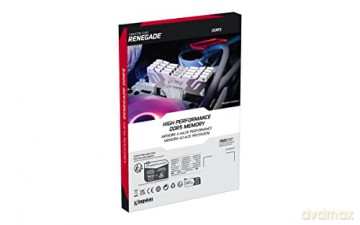 Pamięć DDR5 Fury Renegade 32GB(2*16GB)/7200 CL38 biała