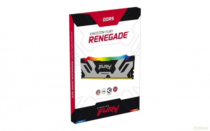 Pamięć DDR5 Fury Renegade RGB 16GB(1*16GB)/6400 CL32