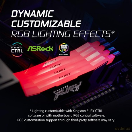 Pamięć DDR5 Fury Renegade RGB 32GB(2*16GB)/7200 CL38