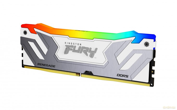 Pamięć DDR5 Fury Renegade RGB White 24GB(1*24GB)/8400 CL40