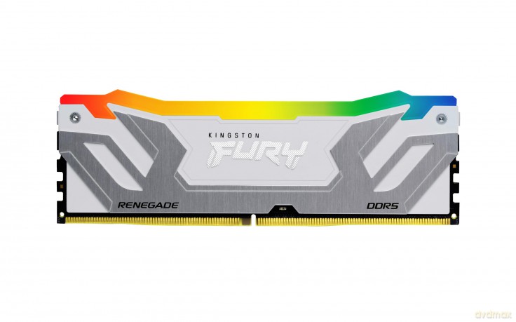 Pamięć DDR5 Fury Renegade RGB White 24GB(1*24GB)/8400 CL40