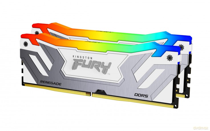Pamięć DDR5 Fury Renegade RGB White 48GB(2*24GB)/8400 CL40