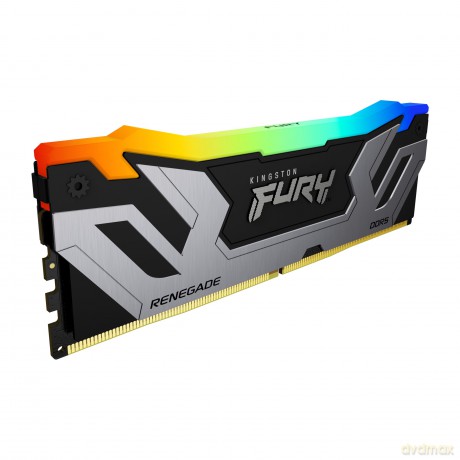 Pamięć DDR5 Fury Renegade Silver RGB 24GB(1*24GB)/8400 CL40