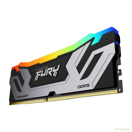 Pamięć DDR5 Fury Renegade Silver RGB 24GB(1*24GB)/8400 CL40