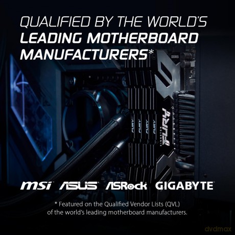 Pamięć DDR5 Fury Renegade White 16GB(1*16GB)/6400 CL32