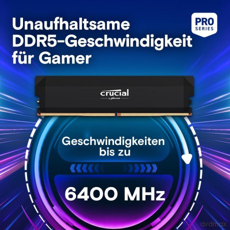 Pamięć DDR5 Pro OC 64/6400(2*32GB) CL40 czarna