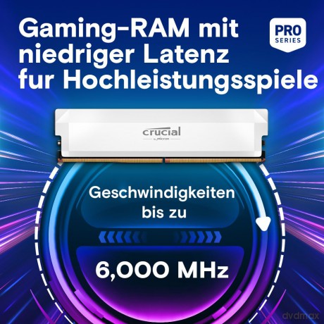 Pamięć DDR5 Pro Overclocking 32/6000(2*16GB) CL36 biała