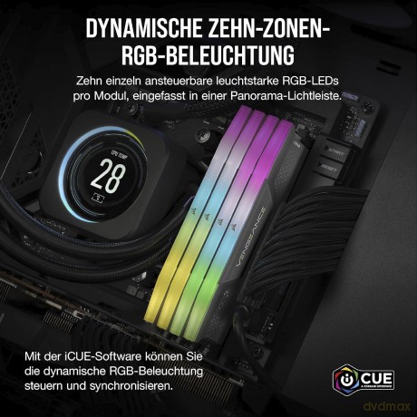Pamięć DDR5 Vengeance RGB 32GB/6000 (2X16GB) C30 AMD EXPO