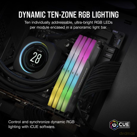 Pamięć DDR5 Vengeance RGB 32GB/6000 (2x16GB) CL36 AMD EXPO