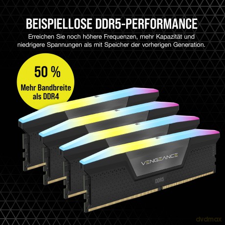 Pamięć DDR5 Vengeance RGB 32GB/6000 (2x16GB) CL36 Intel XMP