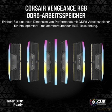 Pamięć DDR5 Vengeance RGB 32GB/6400 (2x16GB) CL32