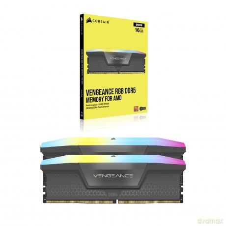 Pamięć DDR5 VENGEANCE RGB 64GB/6000 (2x32GB) CL30 AMD EXPO