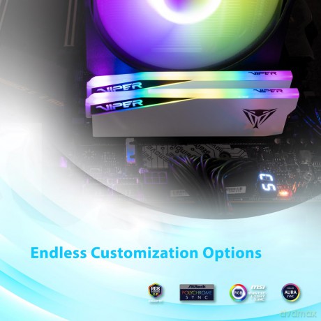 Pamięć DDR5 Viper Elite 5 RGB 32GB/5600(1x32) CL38 biała