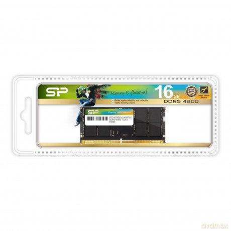 Pamięć do notebooka DDR5 16GB/4800 (1x16GB) CL40 1.1V SODIMM