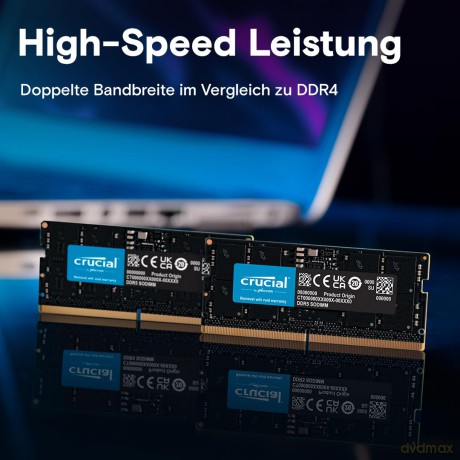 Pamięć do notebooka DDR5 SODIMM 24GB/5600 CL46 (16Gbit)