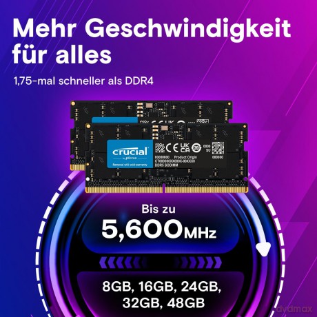 Pamięć do notebooka DDR5 SODIMM 64GB(1*64)/5600 CL46