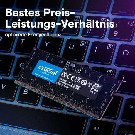 Pamięć do notebooka DDR5 SODIMM 96GB(2*48) /5600 CL46 (16Gbit)