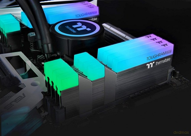 pamięć do PC - DDR4 16GB (2x8GB) ToughRAM RGB 4000MHz CL19 XMP2 Czarna