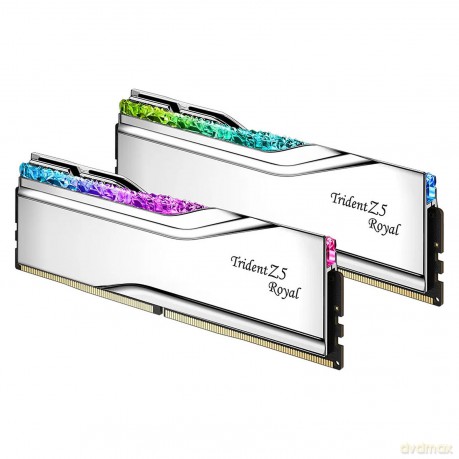 Pamięć PC - DDR5 32GB (2x16GB) Trident Z5 Royal RGB 6400MHz CL32 XMP3 Srebrna