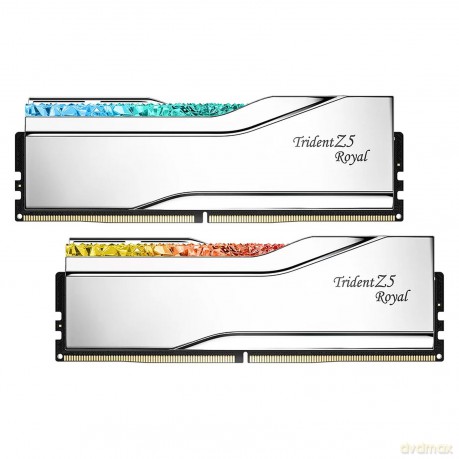 Pamięć PC - DDR5 32GB (2x16GB) Trident Z5 Royal RGB 6400MHz CL32 XMP3 Srebrna