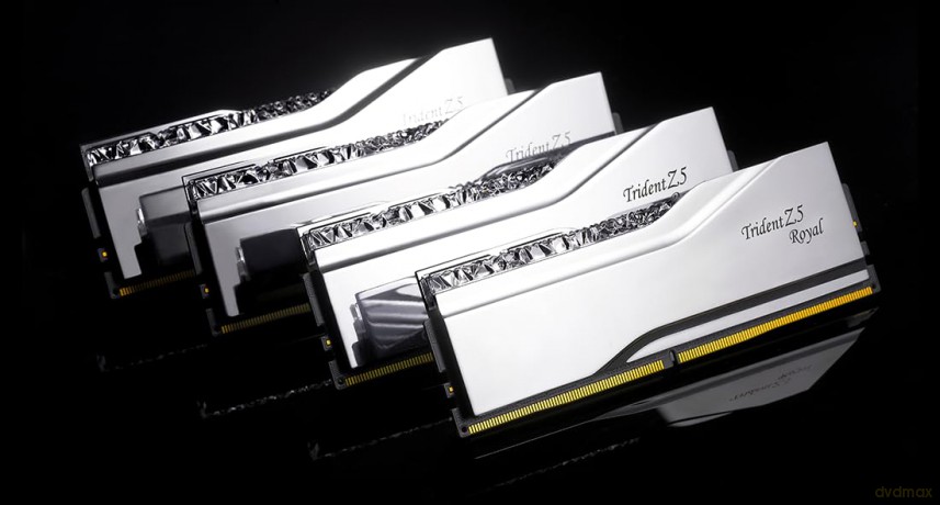 Pamięć PC - DDR5 32GB (2x16GB) Trident Z5 Royal RGB 6400MHz CL32 XMP3 Srebrna