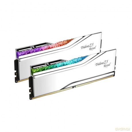 Pamięć PC - DDR5 32GB (2x16GB) Trident Z5 Royal RGB 7200MHz CL34 XMP3 Srebrna