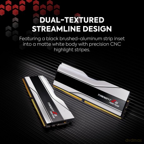 Pamięć PC - DDR5 48GB (2x24GB) Trident Neo RGB 6400MHz CL32 White