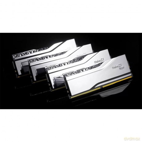 Pamięć PC - DDR5 64GB (2x32GB) Trident Z5 Royal RGB 6400MHz CL32 XMP3 Srebrna