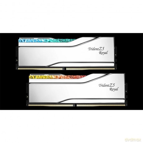 Pamięć PC - DDR5 64GB (2x32GB) Trident Z5 Royal RGB 6400MHz CL32 XMP3 Srebrna