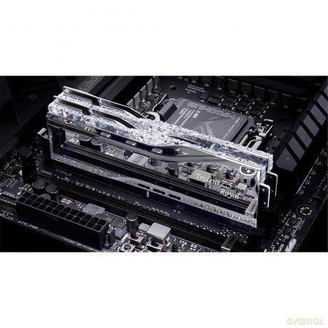 Pamięć PC - DDR5 64GB (2x32GB) Trident Z5 Royal RGB 6400MHz CL32 XMP3 Srebrna