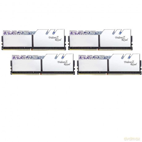Pamięć PC DDR4 32GB (2x16GB) Trident Royal RGB 3600MHz CL18 XMP2 srebrna
