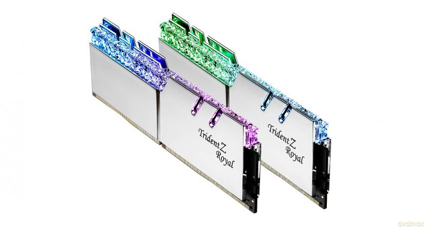 Pamięć PC DDR4 64GB (2x32GB) TridentZ Royal RGB 3600MHz CL18 XMP2 silver