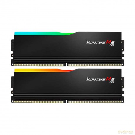 Pamięć PC DDR5 32GB (2x16GB) Ripjaws M5 RGB 5200MHz CL40 XMP3 Czarny