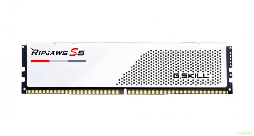 Pamięć PC DDR5 32GB (2x16GB) Ripjaws S5 6000MHz CL30 XMP3 biała
