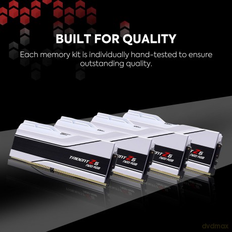 Pamięć PC DDR5 32GB (2x16GB) Trident Neo AMD RGB 6000MHz CL30 EXPO biała