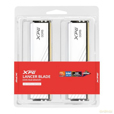 Pamięć XPG Lancer Blade DDR5 6000 32GB 2x16 CL48 biała