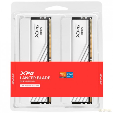 Pamięć XPG Lancer Blade DDR5 6000 64GB (2x32) CL30 biała