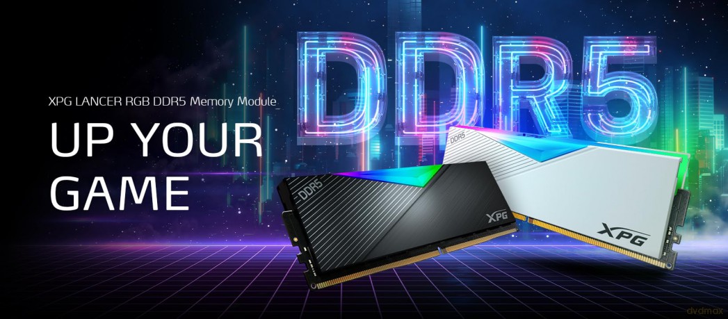 Pamięć XPG Lancer RGB DDR5 6400 DIMM 64GB (2x32) CL32 czarna